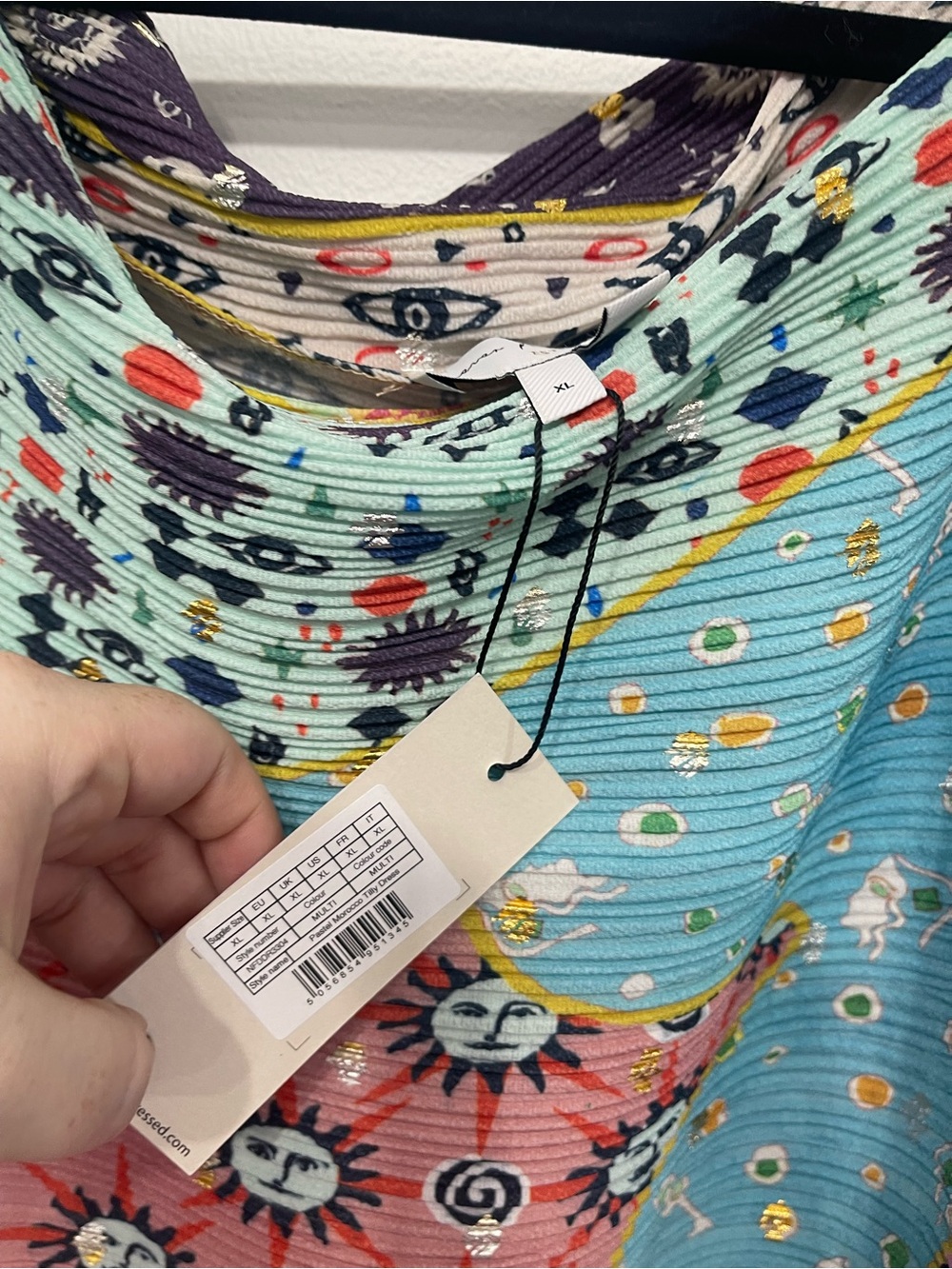 NWT Never Fully Dressed Tilly Short-Sleeve Off-Shoulder Maxi Dress size XL - Picture 4 of 8